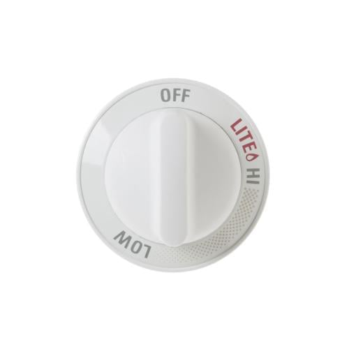GE JGP336WEV4WW replacement part - GE WB3K5296 Knob