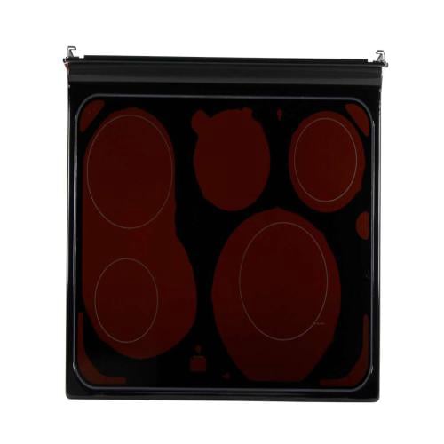 GE JB620GF4SA replacement part - GE WB62X20907 Rangetop Glass Asm Bk