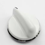 GE DBLR333GG6CC replacement part - GE WE01X20378 White Dryer Knob - Genuine Part