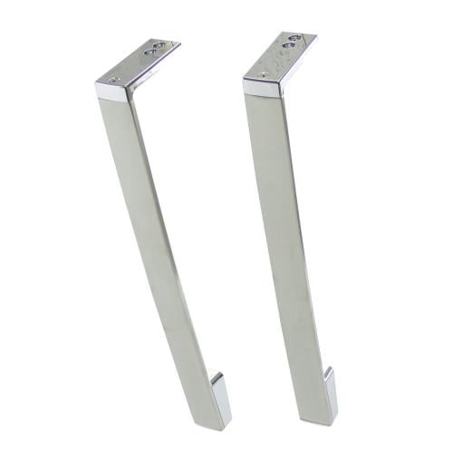 GE GTE18GMNDRES replacement part - GE WR12X34550 Stainless Handles W/ Hardware