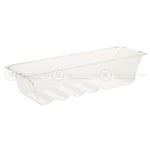 GE Refrigerator PVD28BYNFS replacement part GE WR71X31821 Clear Convertible Drawer Bin