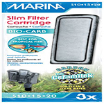 Hagen MARINA S10 replacement part - A291 Marina Slim Filter Carbon Cartridge - 3-Pack