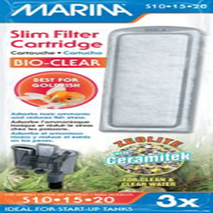 A293 Marina Slim Filter Zeolite Cartridge - 3-Pack