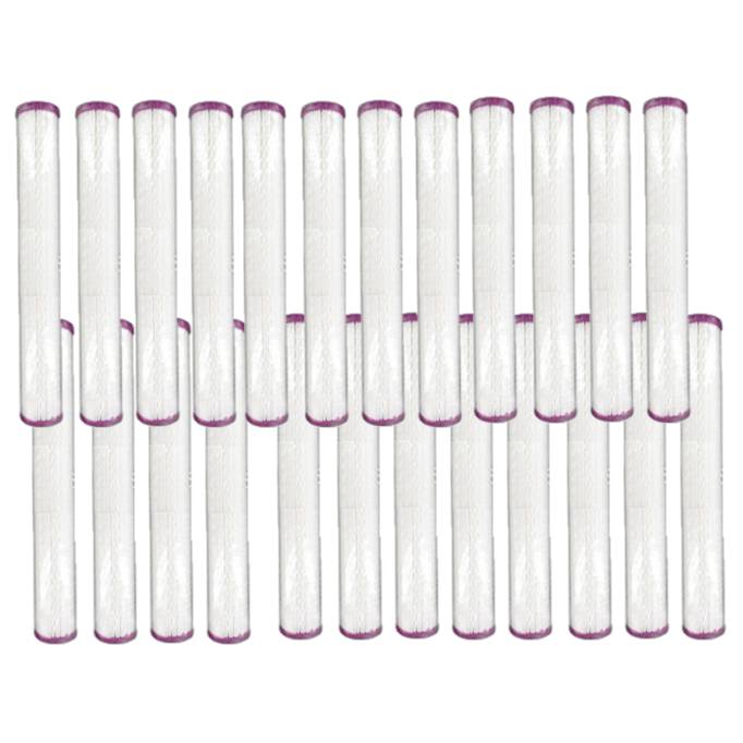 Harmsco 801-0.35- 10"x 2.5" Pleated Filter - 24-Pack