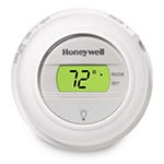 Honeywell Round Digital Thermostat - Heat Only