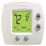 Honeywell Large Screen Premier White Thermostat
