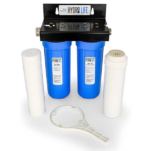 Hydro Life 52710 Hydroponics Twin Water Filtration System