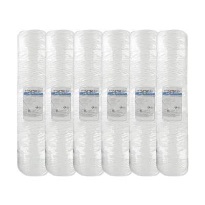 Hydronix SWC-45-2020 20" x 4.5" String Filter - 20 Micron 6-Pack