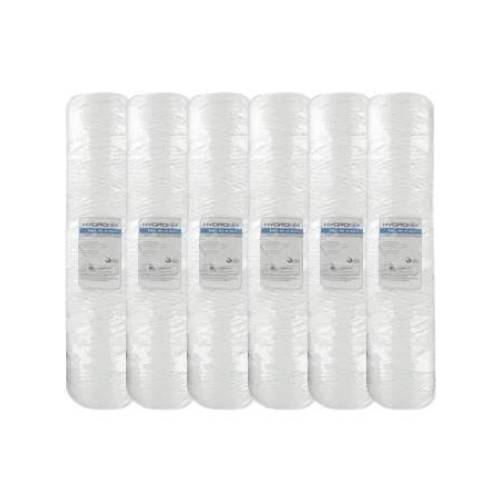 Hydronix SWC-45-2020 20" x 4.5" String Filter - 20 Micron 6-Pack