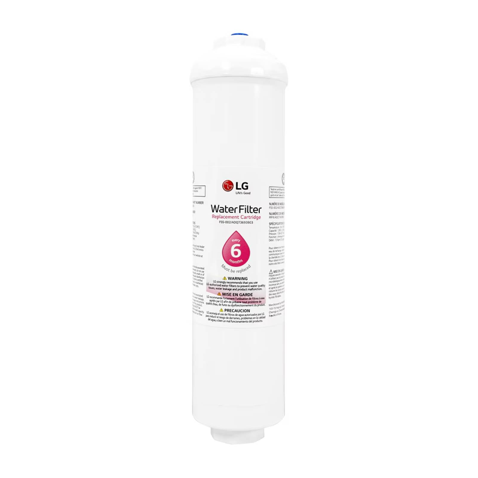LG ADQ73693903 FSS-002 Refrigerator Water Filter