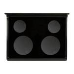LG LRE3194ST replacement part - LG AGU73969713 Glass Cooktop Assembly