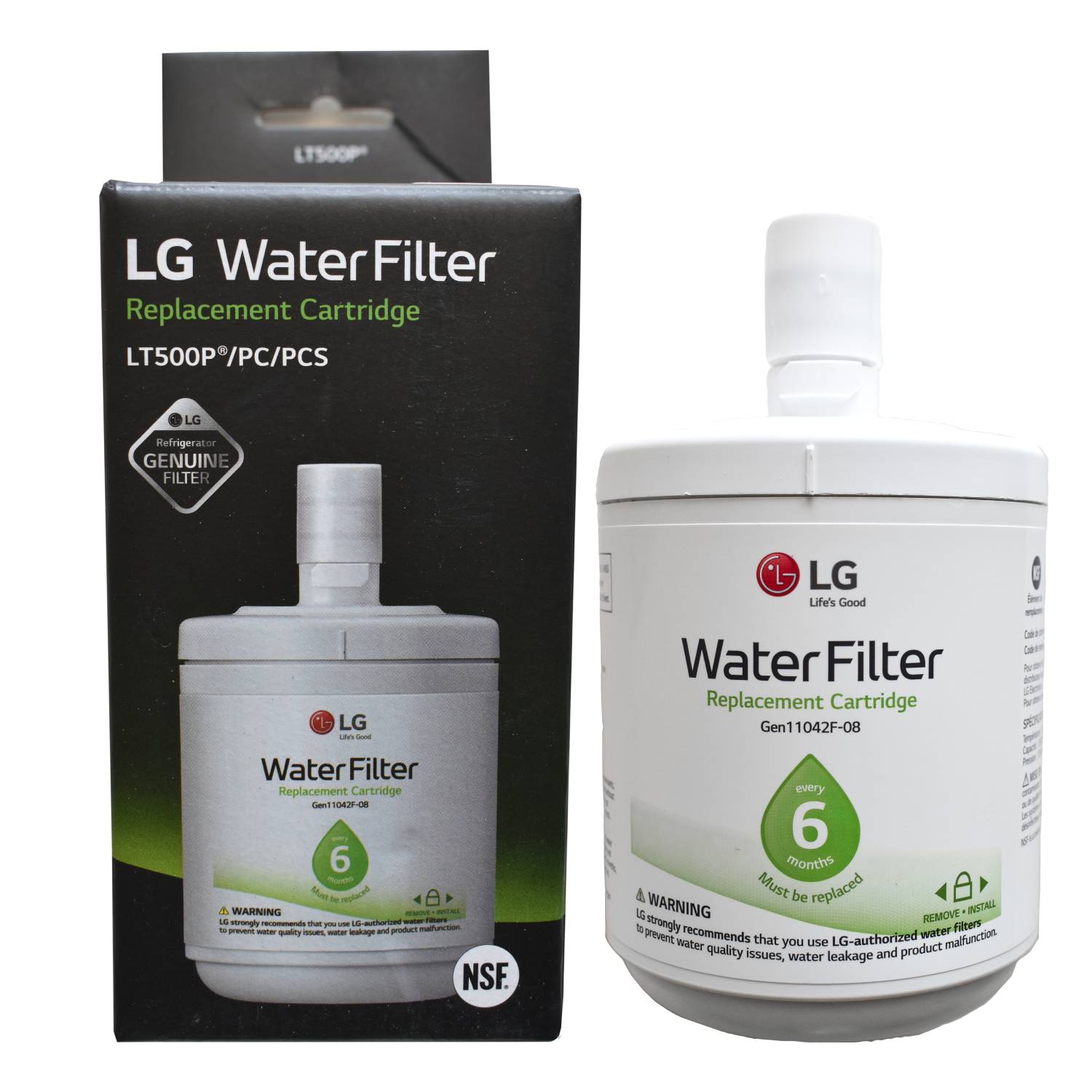 LG LT500P 5231JA2002A Refrigerator Water Filter
