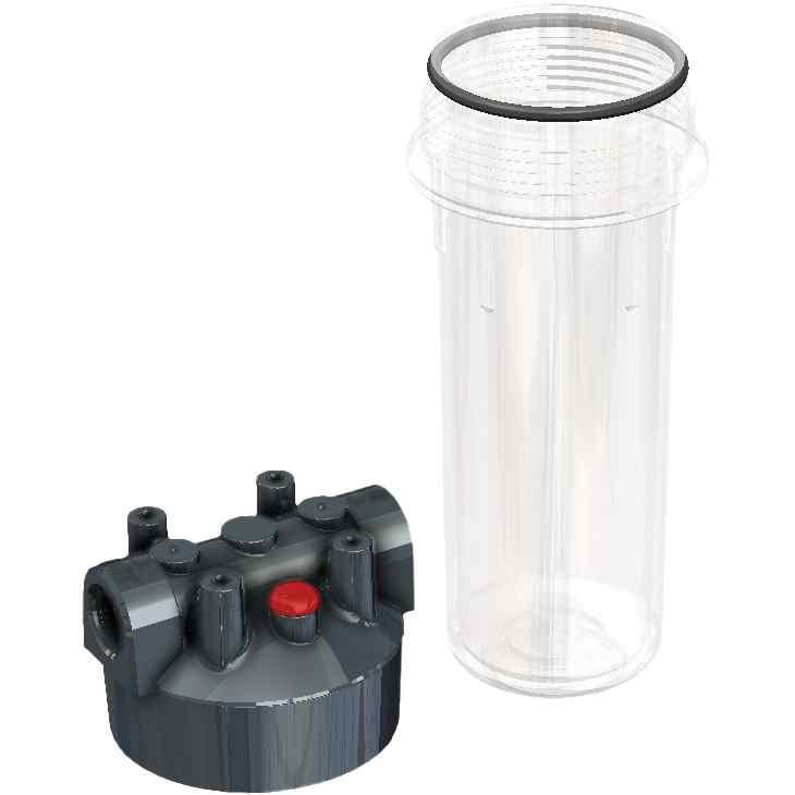 Pentair R50071 Pentek Dura-Series 10" x 2.5" Standard Filter Housing