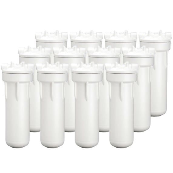 Pentek 158098 3/8" NPT Slim Line 10" White Housing 12-Pack