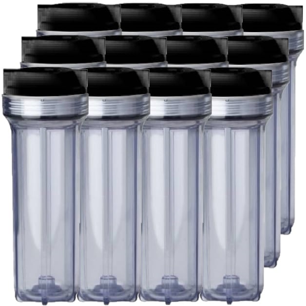 Pentek 158753 Filter Housing 3/4" Flat Cap Slim Line 12-Pack