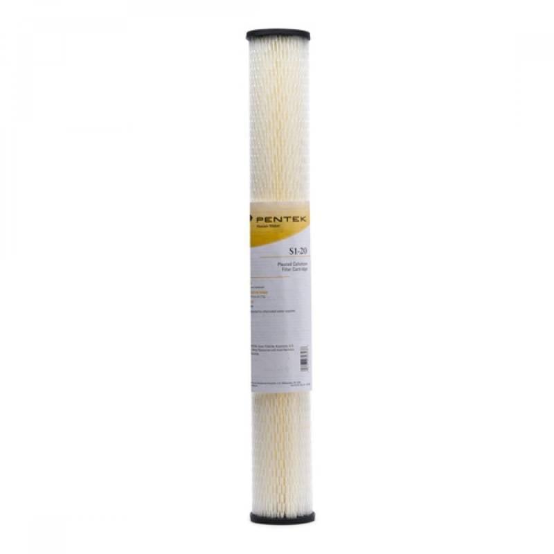 Pentek S1-20 Pleated Cellulose 20" Water Filter