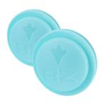RZ Mask AC-160A3 Teal Exhalation Valve Caps - 2-Pack