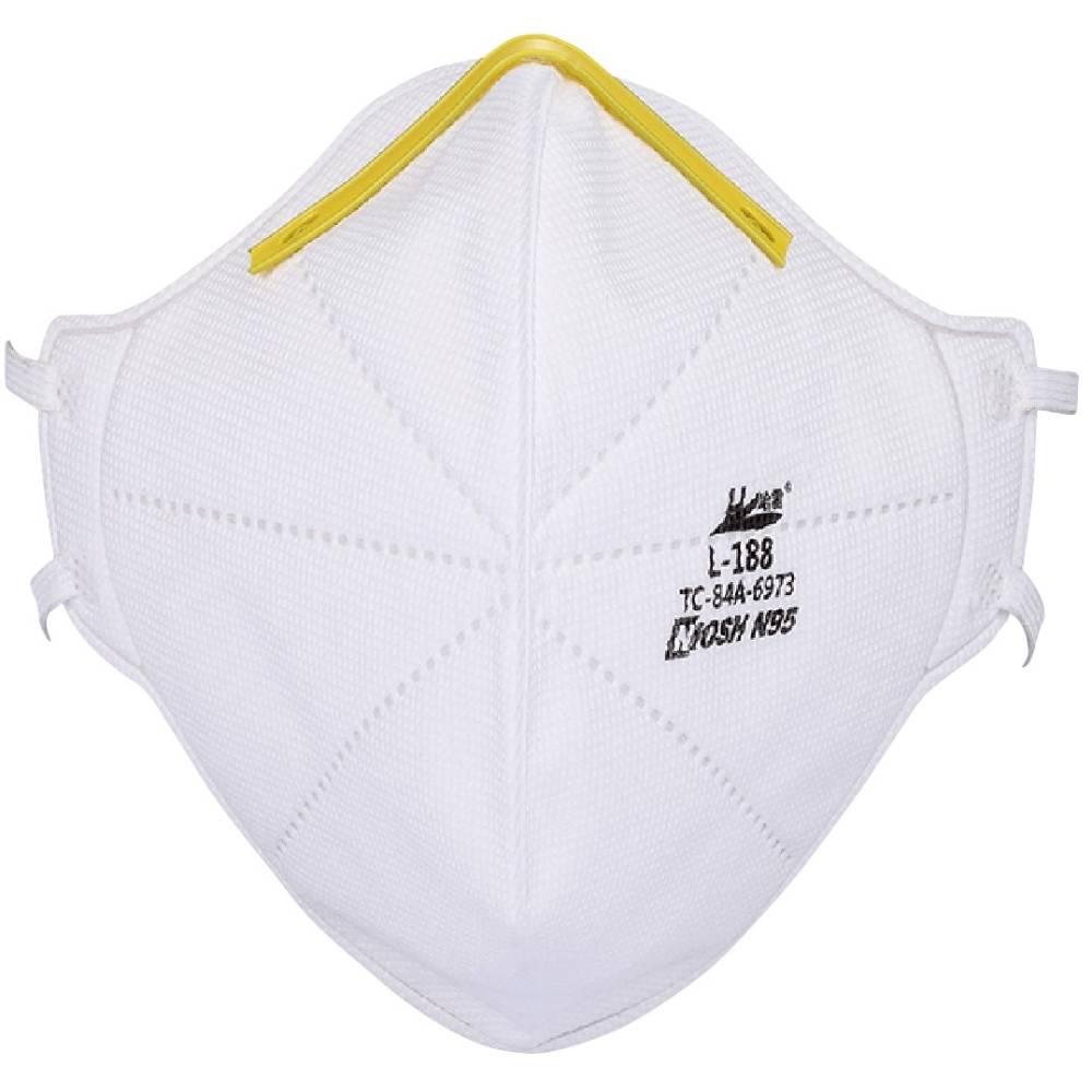 RZ Mask L-188 N95 Particulate Respirator Mask - 5-Pack
