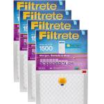 Filtrete S-2000-4 Smart Air Filter - 16"x20"x1", 1500 MPR- 4-Pack