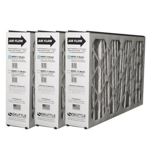Skuttle 000-0448-004, 16x20x5 Air Cleaner Filter 3-Pack