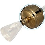 Sprite SLB-PB, Shower Filter Slim Line - Polished Brass