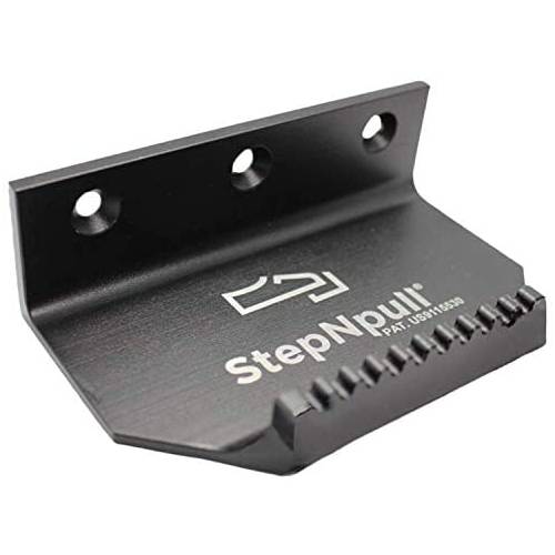StepNpull 89045 Black Foot Operated Door Opener - 2-Pack