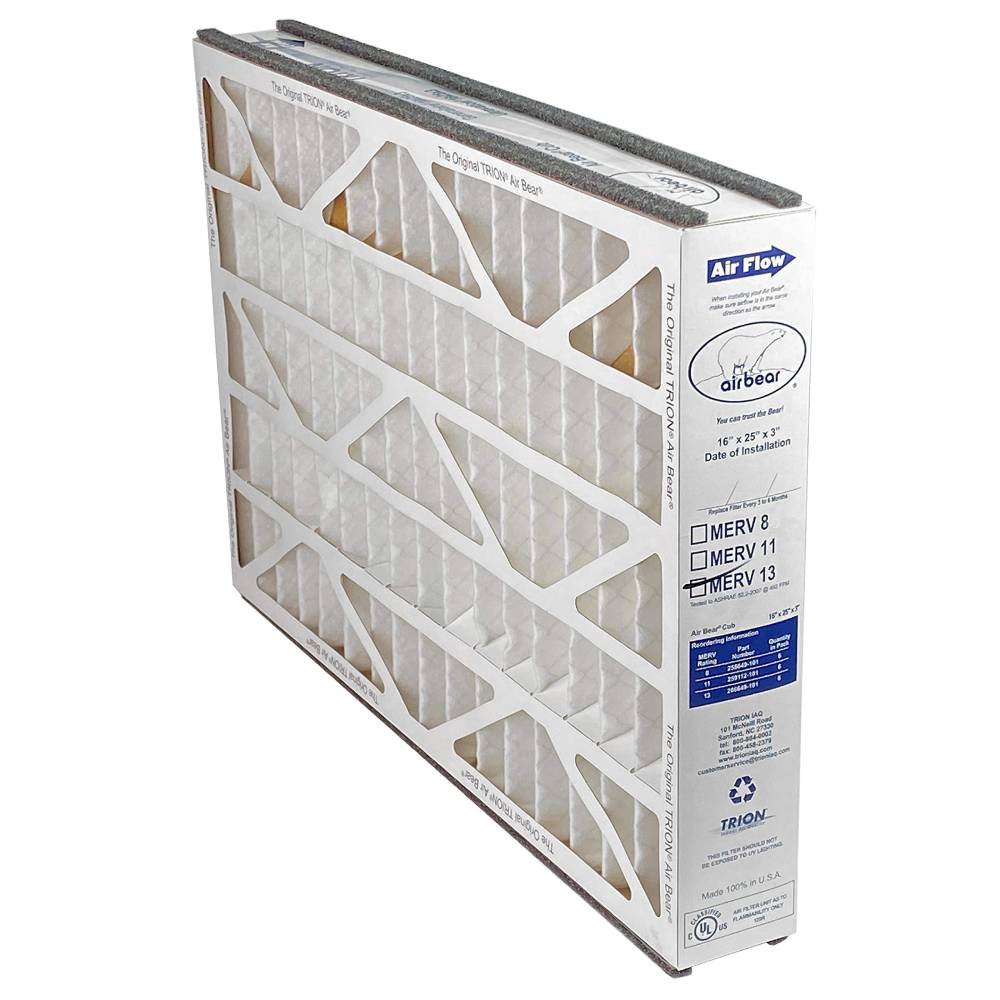 Trion Air Bear 266649-101 MERV 13 16x25x3 Air Filter