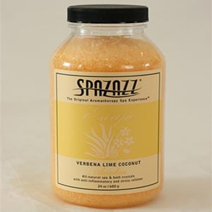 Verbena Lime Coconut Spa Salts 24 oz - 'Awaken'