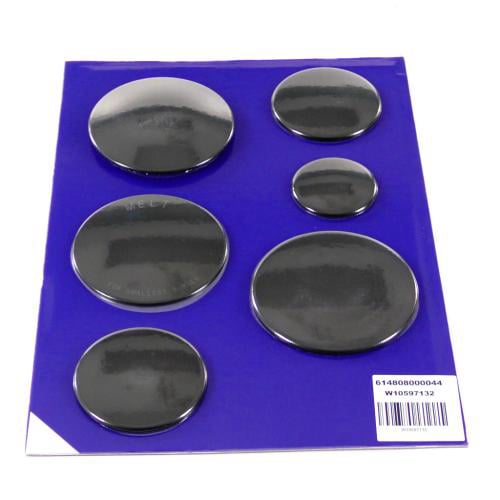 KitchenAid KCGS356ESS00 replacement part - Whirlpool W10819916 Cap-Burner
