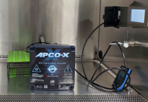 fresh-aire apco-x in test chamber